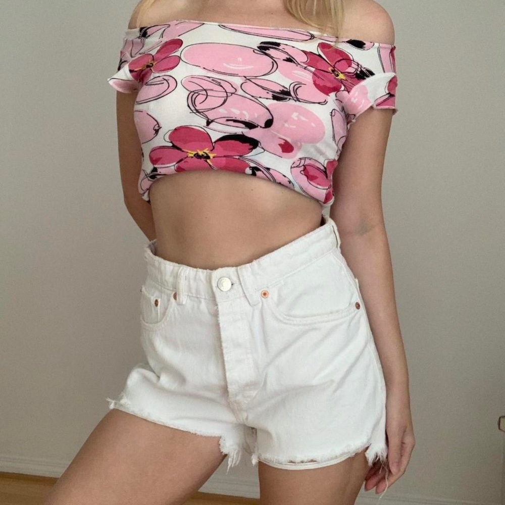 White Zara Shorts